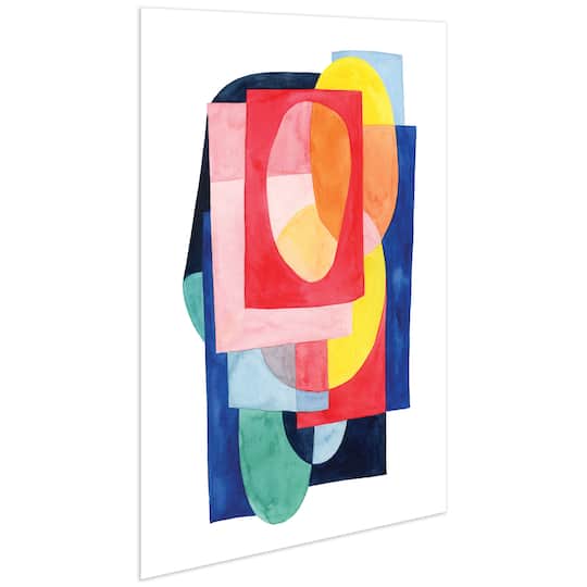 Empire Art Direct 32" x 48" Launder II Frameless Free Floating Tempered Glass Wall Art